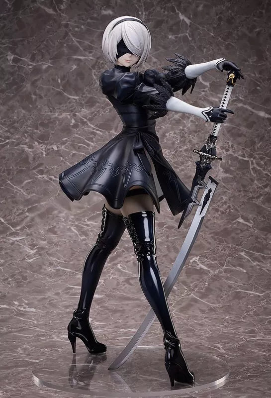 NieR:Automata Ver1.1a 2B YoRHa No.2 Typ B 1/4 Figur JAPAN OFFIZIELL