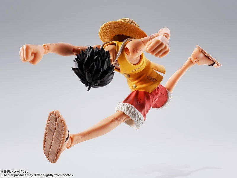 S.H.Figuarts ONE PIECE Summit War di Marineford Monkey D. Luffy Action Figure
