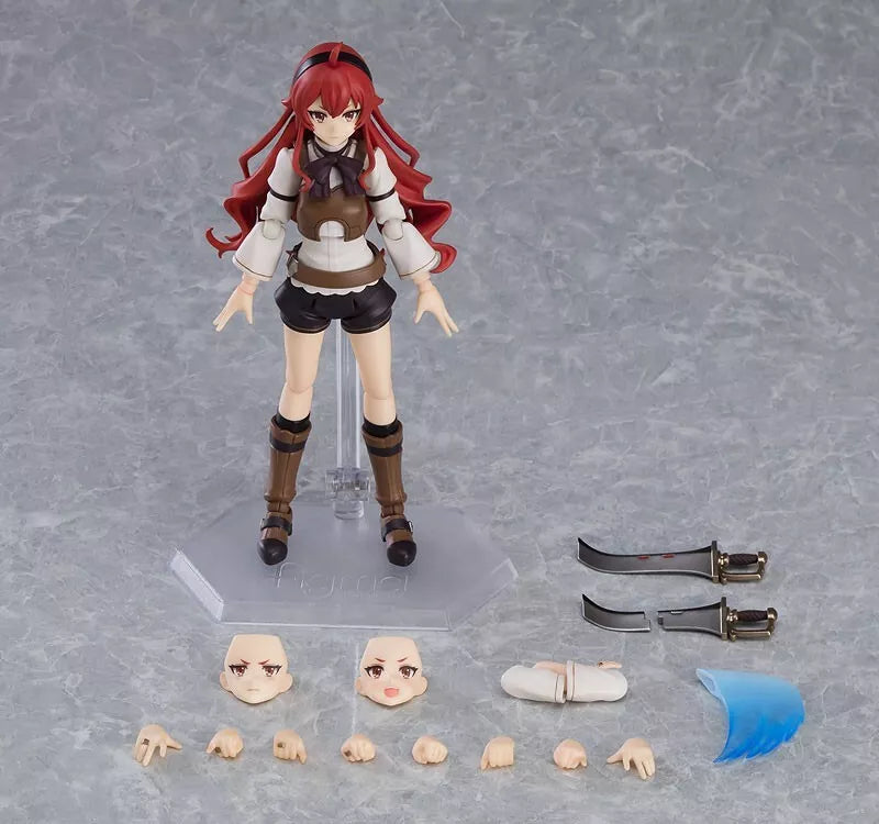 figma Mushoku Tensei Reencarnação sem emprego Eris Boreas Greyrat Action Figure