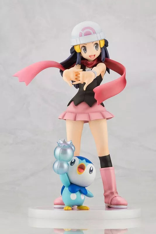 Kotobukiya Artfx J Pokemon Dawn avec Piplup 1/8 Figure Japon officiel