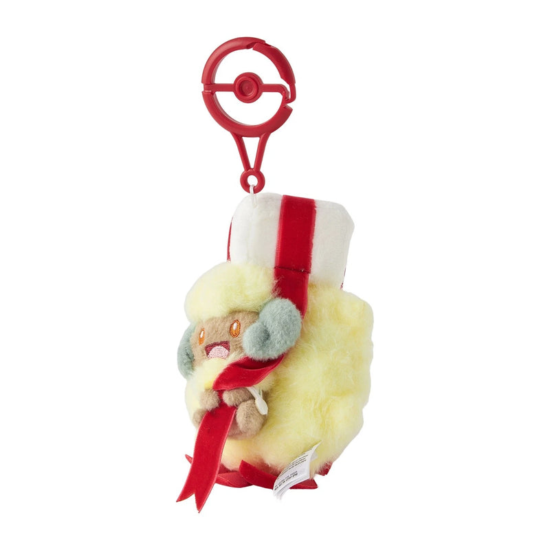 Pokemon Center Original Pokemon Holiday Blessings Plush Keychain Whimsicott