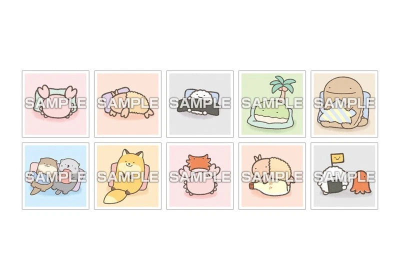 Nandemo Ikimono Sticker Collection 2 20Pack Box Candy Toy JAPAN OFFICIAL