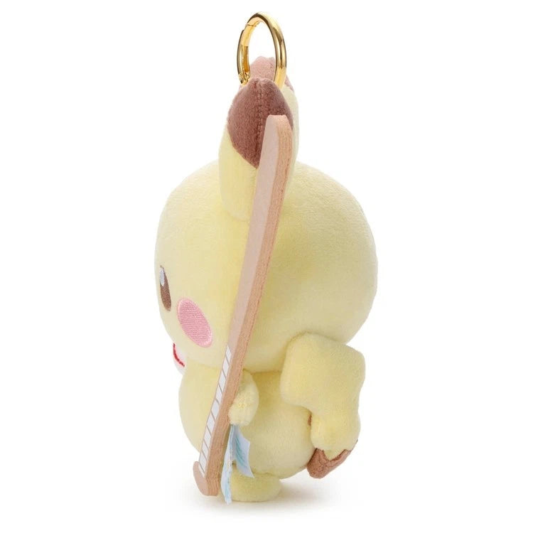Pokemon Pokepeace Pikachu Baseball Ver. Plush Keychain JAPAN OFFICIAL