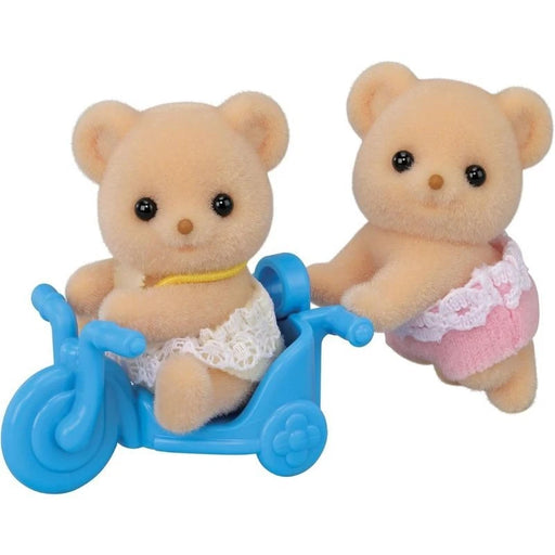 Epoch Sylvanian Families Calico Critters Biscuit Bear Twins KU-70 JAPAN OFFICIAL