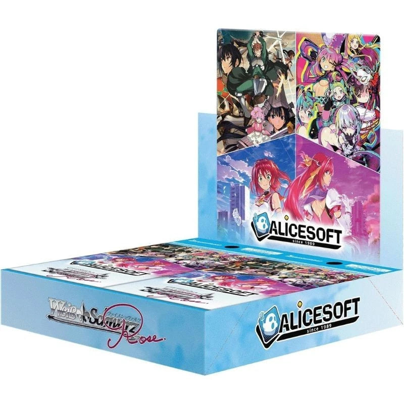 Weiss Schwarz Rose ALICESOFT Booster Pack Box TCG JAPAN OFFICIAL