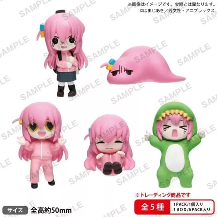 BOCCHI THE ROCK! Lots of Bocchi-chan All 5 type Figure set JAPAN OFFICIAL