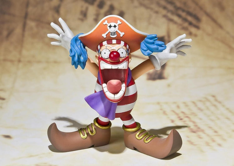 BANDAI Figuarts ZERO ONE PIECE Buggy Figure JAPAN OFFICIAL