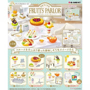 Re-Ment Petit Sample Series PETITE FRUITS PARLOR Full 8 Set BOX Figure JAPAN
