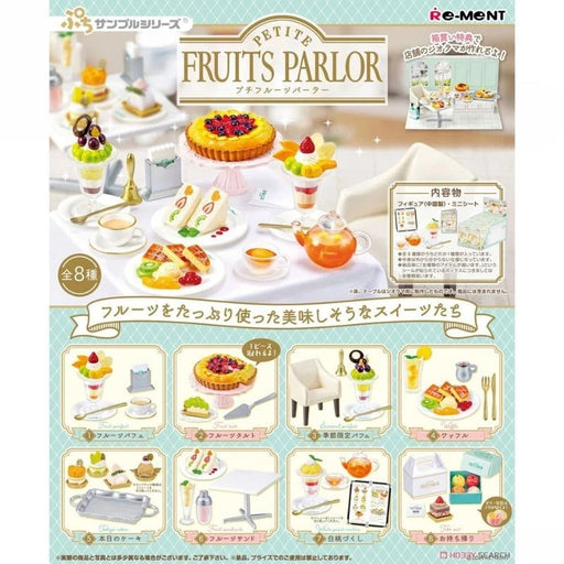 Re-Ment Petit Sample Series PETITE FRUITS PARLOR Full 8 Set BOX Figure JAPAN