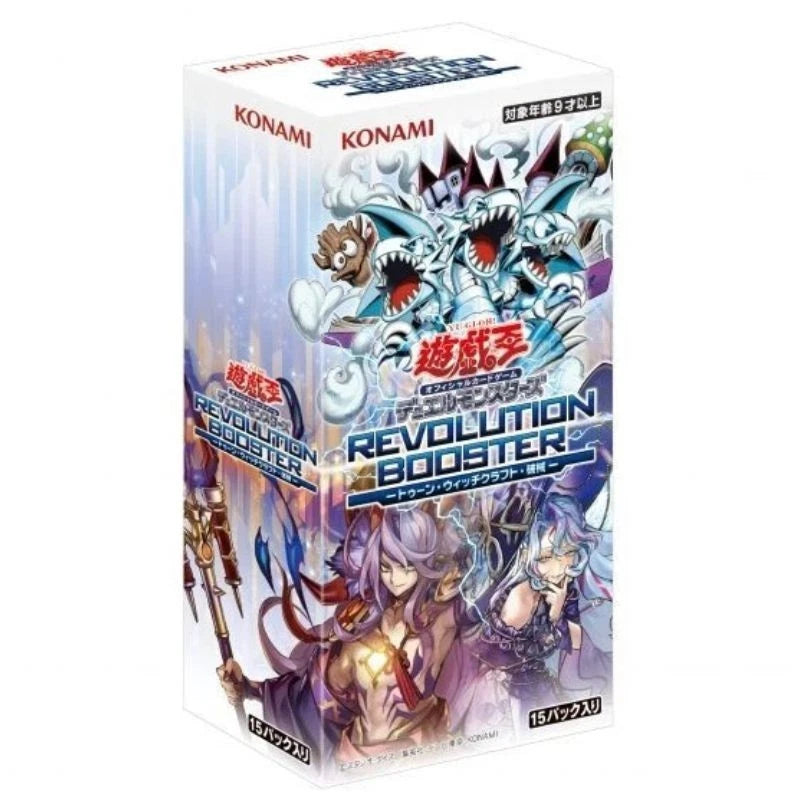 toon booster box Yu-Gi-Oh! Duel Monsters Revolution Booster Toon Witchcraft Hakai Boost — ToysOneJapan