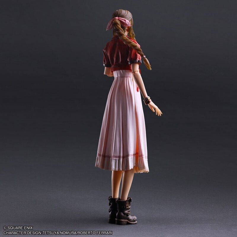 Final Fantasy VII Rebirth Play Arts Kai Aerith Gainsborough Action Figure Japon