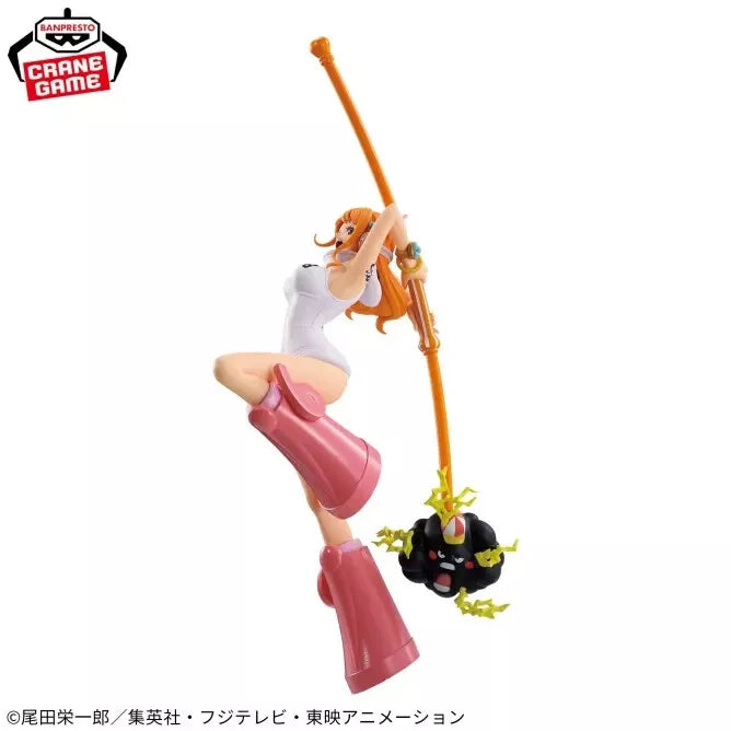Banpresto One Piece BATTLE RECORD COLLECTION Nami Figure JAPAN OFFICIAL