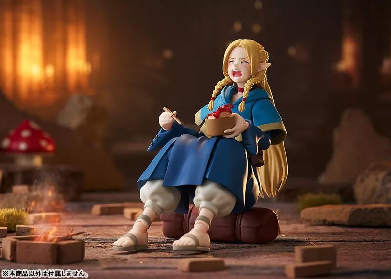 Figma delicioso en mazmorra Marcille Figura de acción Japón Oficial