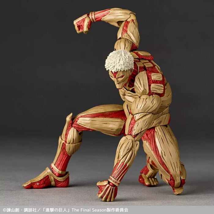 Kaiyodo Revoltech Amazing Yamaguchi Attack on Titan Armored Titan Action Figure