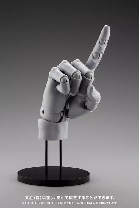 Kotobukiya Artist Support Item Hand Model L Gray 1/1 Figure JAPAN OFFICIAL