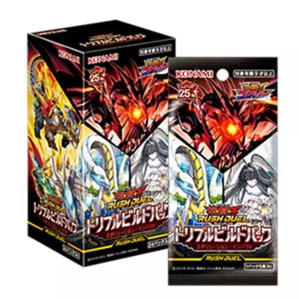 Konami Yu-Gi-Oh! OCG Rush Duel Triple Build Pack Evolution Impact
