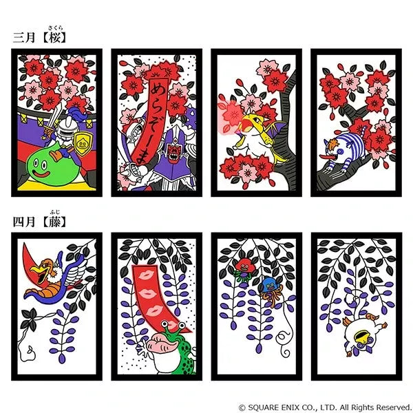 Square Enix Dragon Quest Hanafuda Playing Cards JAPAN OFFICIAL