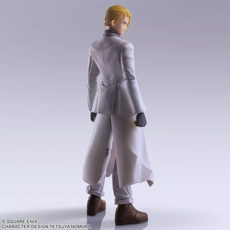 Square Enix Final Fantasy VII traz artes Rufus Shinra Action Figure JAPÃO
