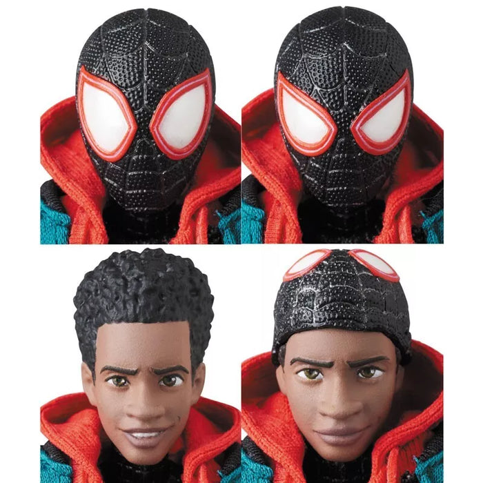 Medicom Toy Mafex No.236 Homem-Aranha Miles Morales Renovação Ver. Figura de ação