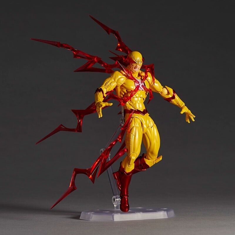 Kaiyodo Revoltech Amazing Yamaguchi Reverse-Flash Action Figure JAPAN OFFICIAL