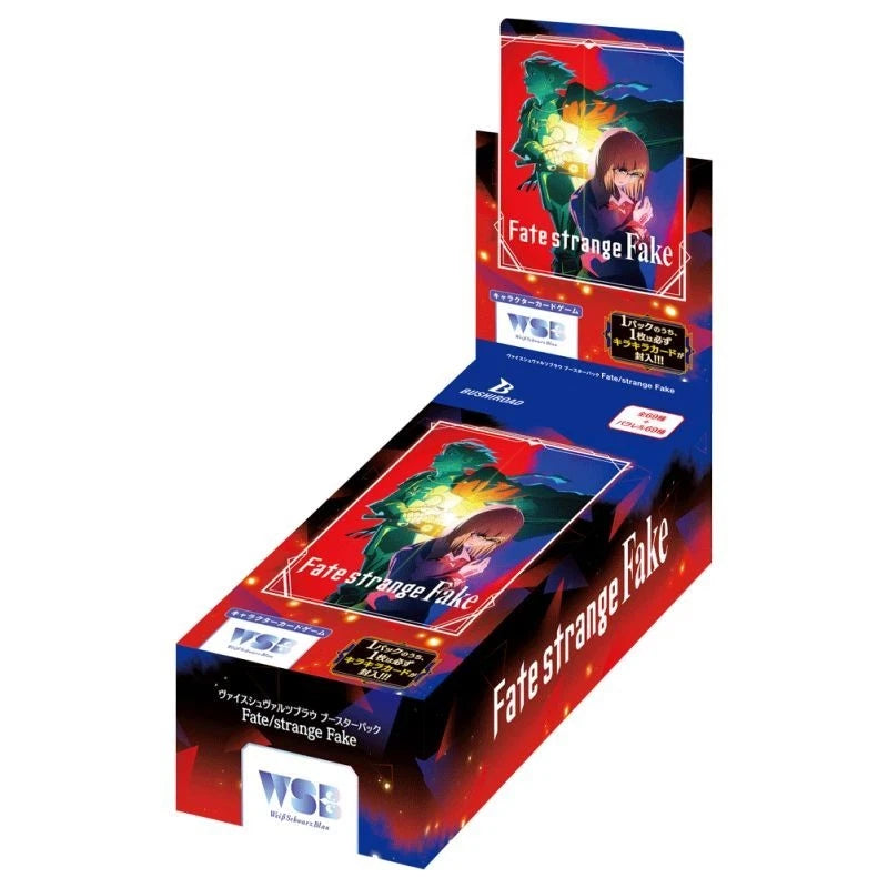 Weiss Schwarz Blau Fate Strange Fake Booster Pack Box TCG JAPAN OFFICIAL