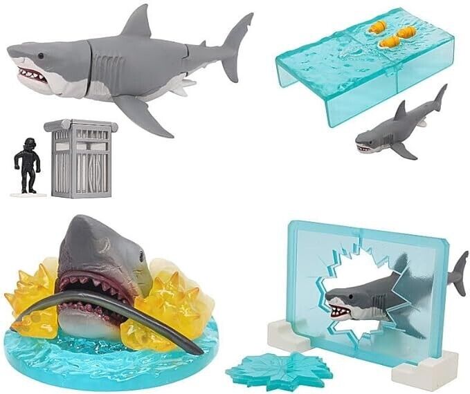 Takara Tomy Jaws Figure Collection 2 Tous les 5 types Set Capsule Toy Figure Japon