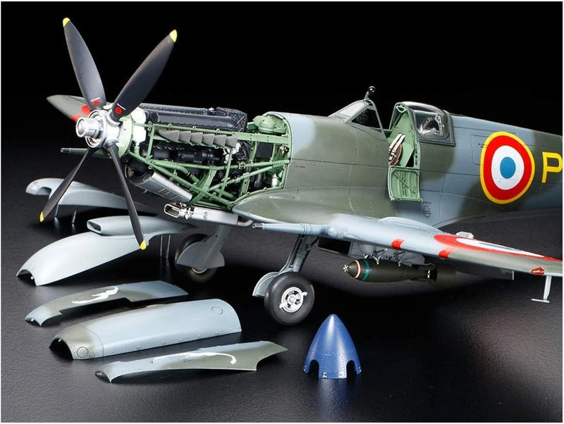 Tamiya Aircraft Series Supermarine Spitfire Mk.IXc 1/32 Model Kit JAPAN OFFICIAL