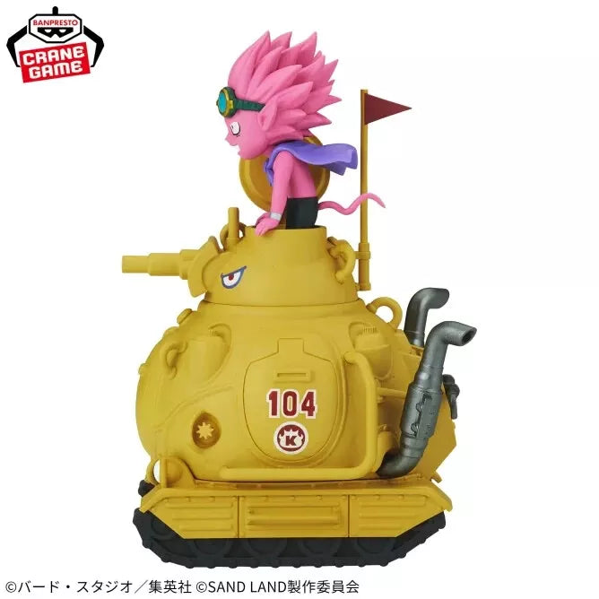 SAND LAND World Figurine de collection Beelzebub Royal Army Tank Corps No.104 JAPON