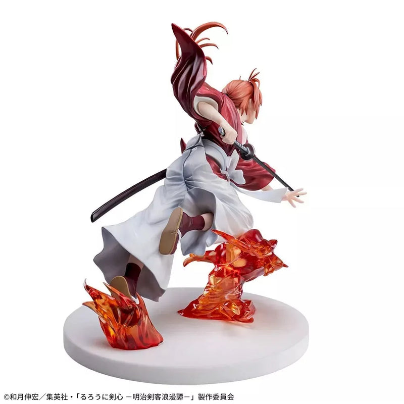 Luminasta Rurouni Kenshin Meiji Espadachim História Romântica Kenshin Himura Figura