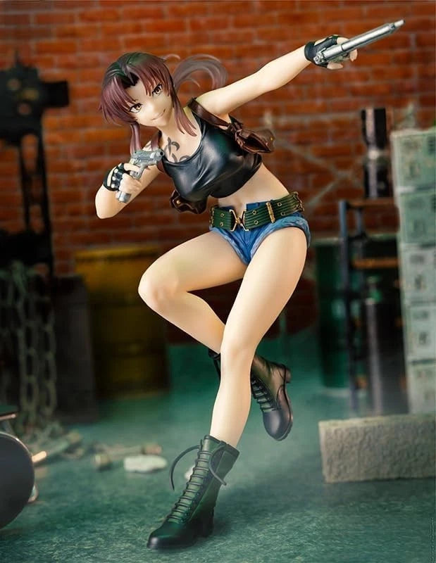 SYSTEM SERVICE Vivit Figure Black Lagoon Revy Figure JAPAN OFFICIAL