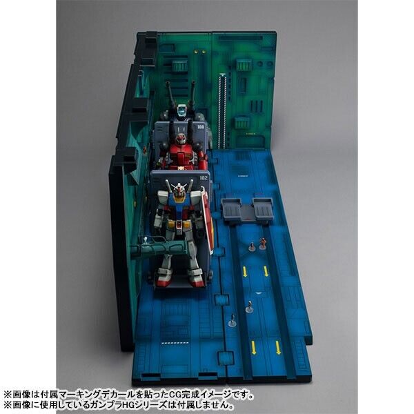 Mobile Suit Gundam White Base Catapult Deck for 1/144 HG Series JAPAN OFFICIAL