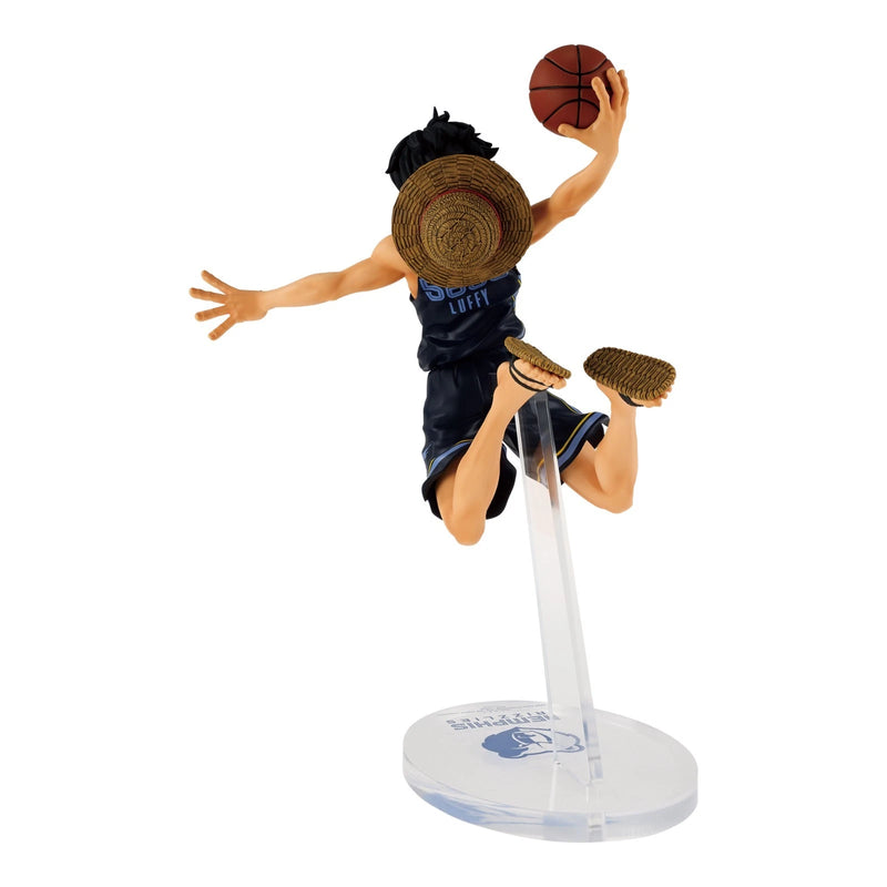 ONE PIECE x NBA Master Stars Piece The Monkey D Luffy Memphis Grizzlies Figure