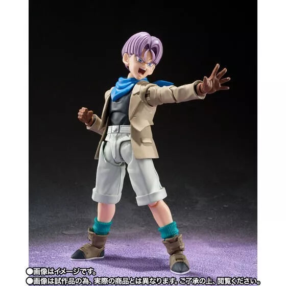 BANDAI S.H.Figuarts Dragon Ball GT Trunks GT Figura de acción OFICIAL DE JAPÓN