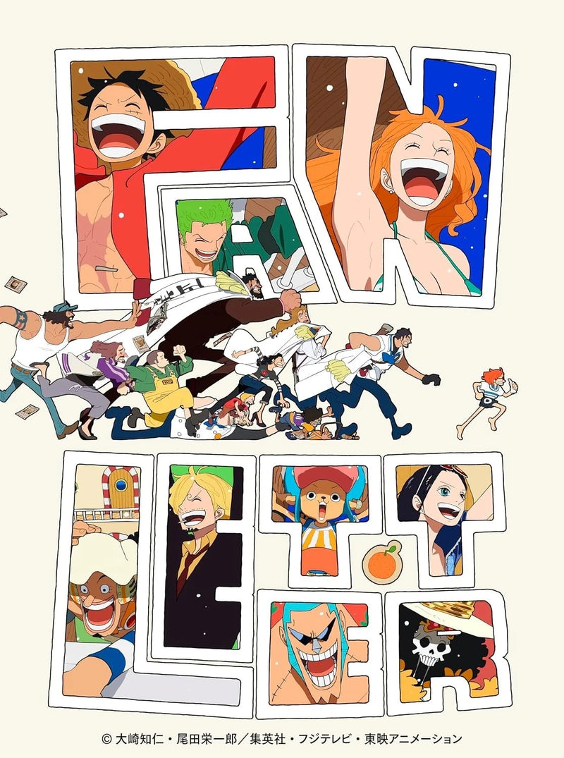 One Piece Fan Letter First Limited Edition Blu-ray CD JAPAN OFFICIAL