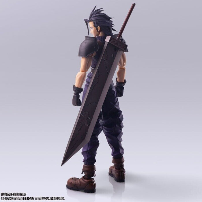 Square Enix Final Fantasy VII BRING ARTS Zack Fair Action Figure JAPAN OFFICIAL