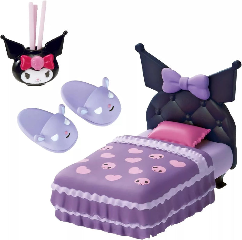 Remente Sanrio Kuromi's Gothic Room Full Full 8 Box Figure Japon Officiel