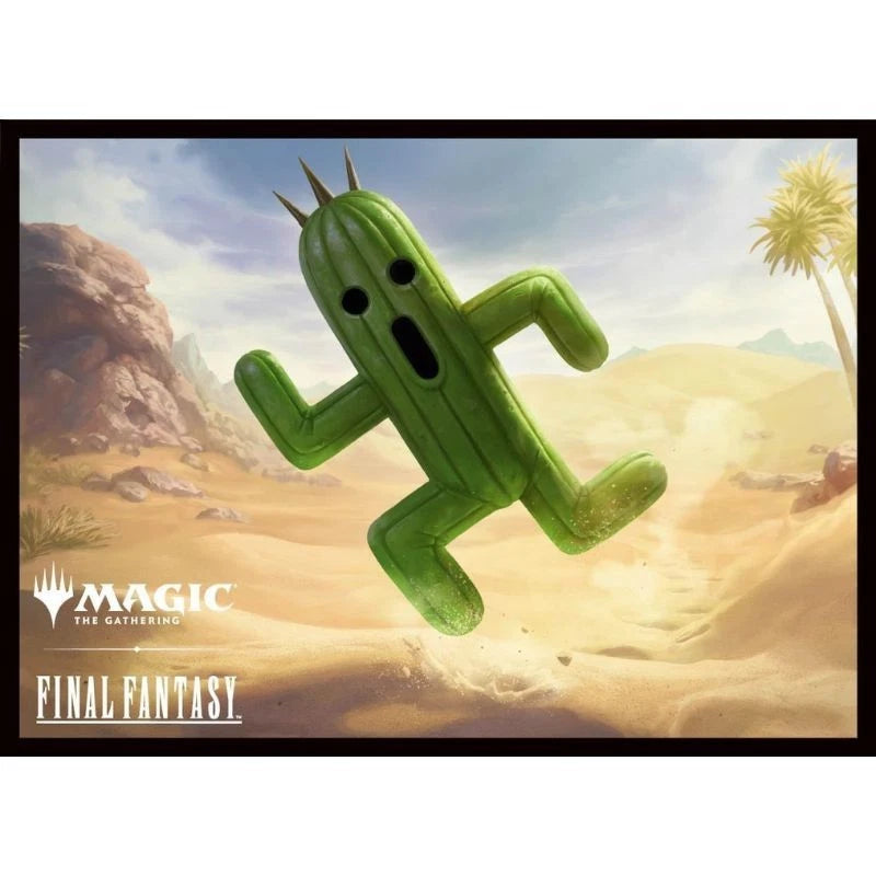 Magic The Gathering Final FANTASY Players Card Sleeve MFS-21 Cactuar