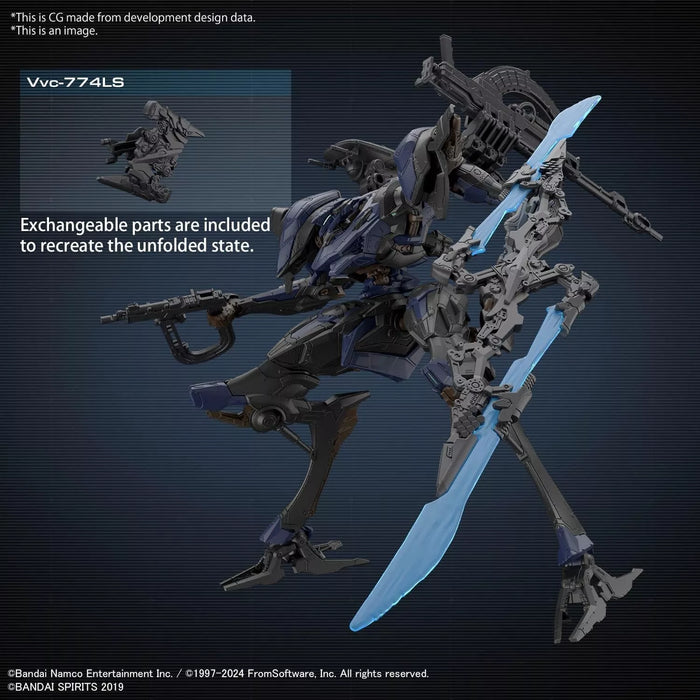 BANDAI 30MM Armored Core VI Schneider Nachtreiher 40E STEEL HAZE Model Kit JAPAN