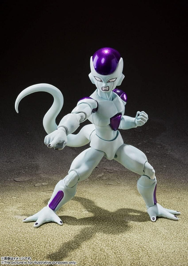 BANDAI S.H.Figuarts Dragon Ball Z Frieza 4th Form Action Figure JAPAN OFFICIAL