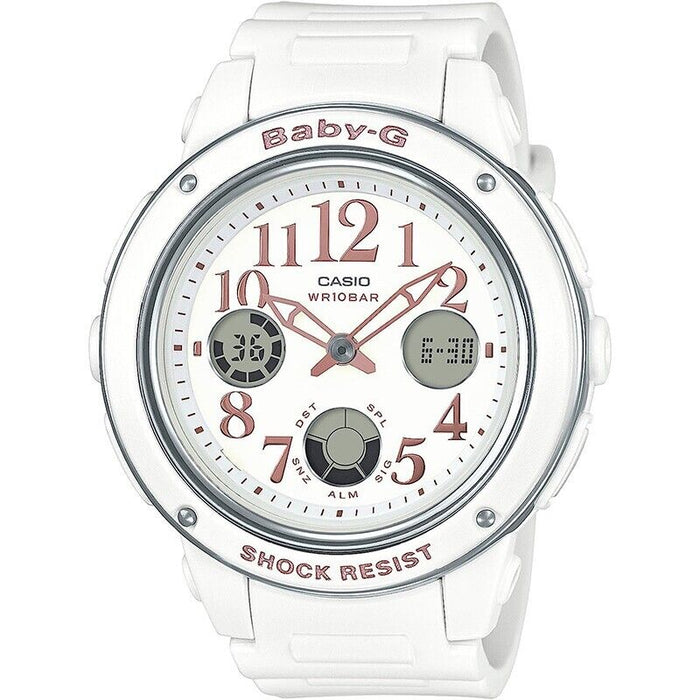 CASIO Baby-G Watch BGA-150EF-7BJF White JAPAN ZA-720