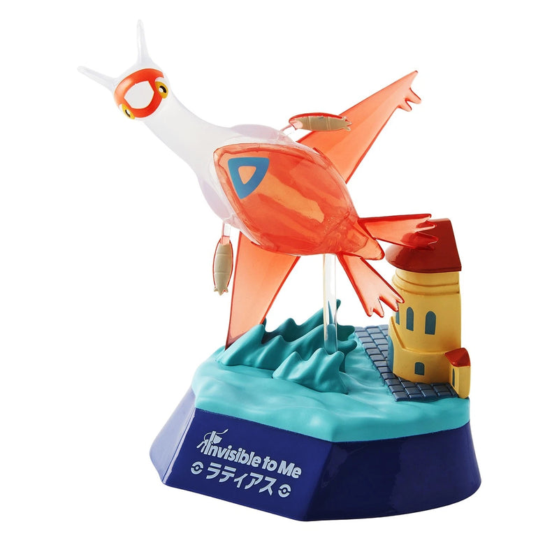 Pokemon Center Original Clear Figure Invisible pour moi Latias JAPON OFFICIEL