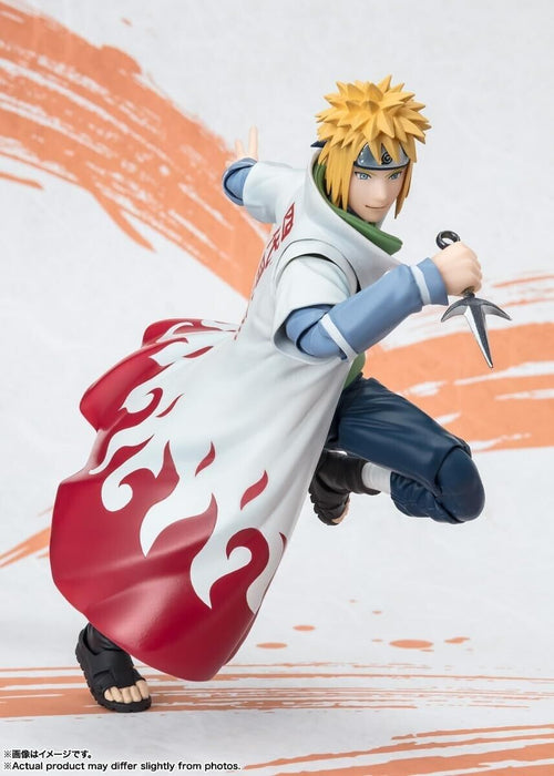 Bandai S.H.Figuarts Naruto Minato Namikaze Action Figure Japon Officiel