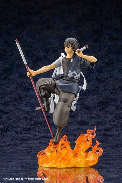 Kotobukiya artfx J Enen no Shouboutai SHINMON Benimaru 1/8 Figur Japan Beamter