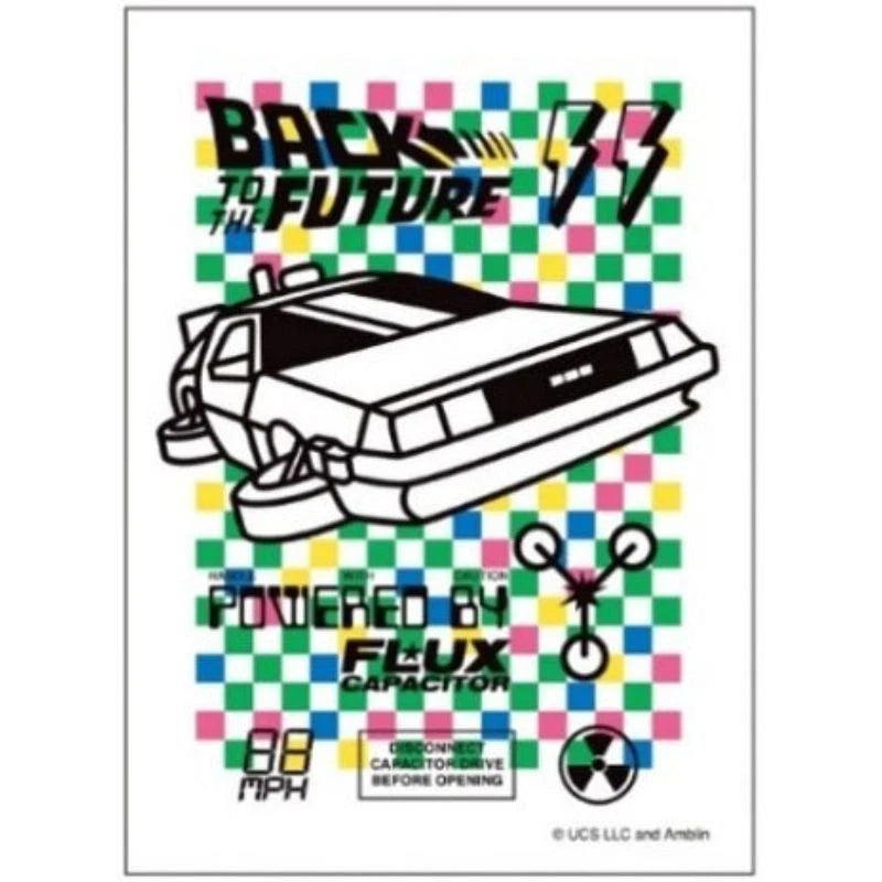 Character Sleeve Back To The Future Time Machine B EN-1520 JAPAN OFFICIAL