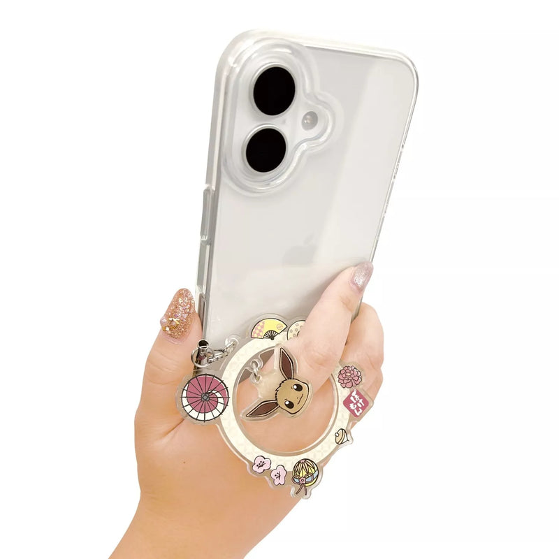 Pokemon Phone Ring Strap Holder Eevee JAPAN OFFICIAL