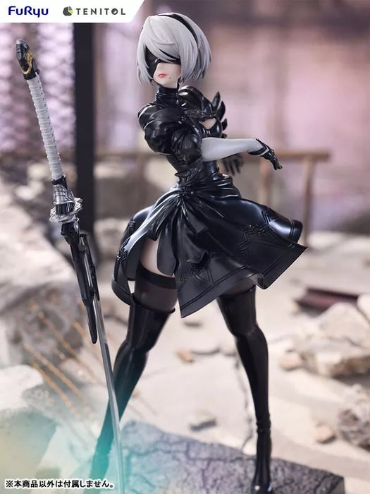 Furyu Tenitol Nier: Automata ver1.1a 2b YORHA No.2 Tipo B Figura Japão Oficial