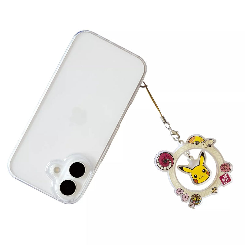 Pokemon Phone Ring Strap Holder Pikachu JAPAN OFFICIAL