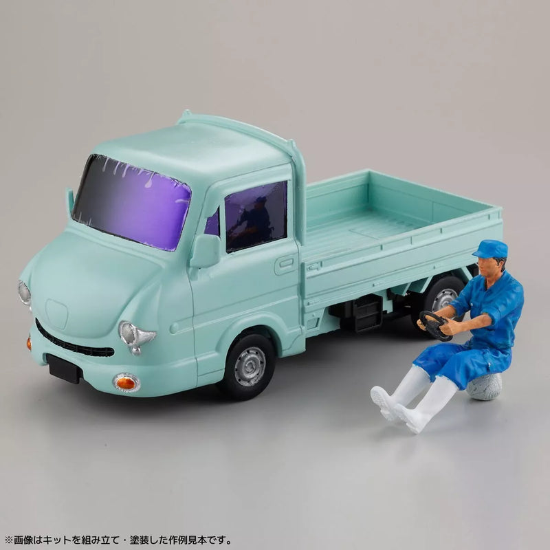 Kaiyodo ARTPLA Tourist and Giraffe Set Unpainted Unassembled Model Kit JAPAN