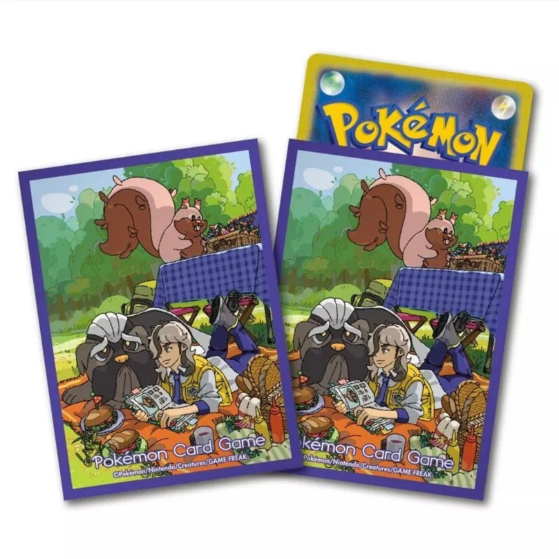 Pokemon Center Original Card Sleeves Arven & Mabosstiff JAPAN OFFICIAL