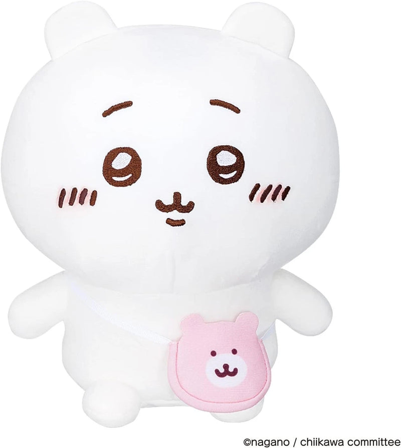 BANDAI Chiikawa Always Together Jubelt mir zu! Sprechende Plüschpuppe JAPAN OFFIZIELL